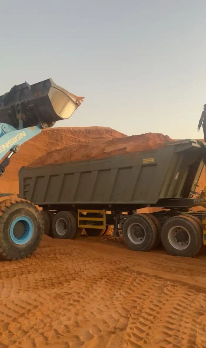   رمل وكنكري (دينات تريلات) 